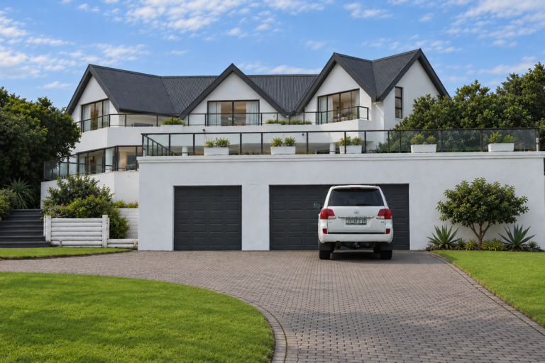 front with garage close